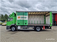 Mercedes Axor Ciężarówka firanka Mercedes-Benz Axor 1833 Ladebordwand