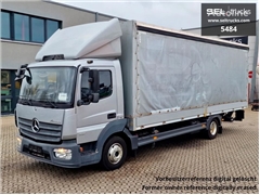 Mercedes Atego Ciężarówka firanka Mercedes-Benz Atego 818 Ladebordwand