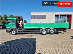 Żuraw samojezdny MAN TGS 26.460 6X2-4 BL HIAB 122