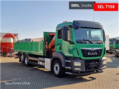 Żuraw samojezdny MAN TGS 26.460 6X2-4 BL HIAB 122