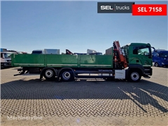 Żuraw samojezdny MAN TGS 26.460 6X2-4 BL HIAB 122