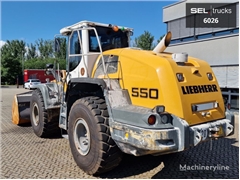 Ładowarka kołowa Liebherr L 550 2014 / 9.783 h