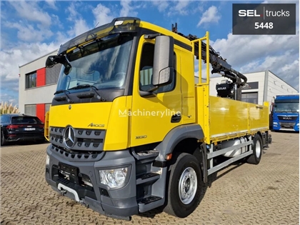 Żuraw samojezdny Mercedes-Benz Arocs 1830 LKW Atla