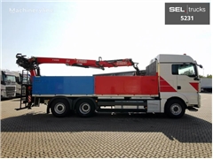 Żuraw samojezdny MAN TGX 26.440 6X2-4 BL LKW FASSI