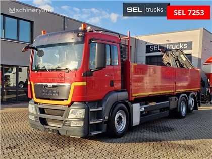 Żuraw samojezdny MAN TGS 26.400 6X2-2 LL HIAB 166