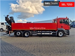 Żuraw samojezdny MAN TGS 26.400 6X2-2 LL HIAB 166