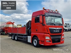 Żuraw samojezdny MAN TGX 26.460 ZF Intarder / Kran