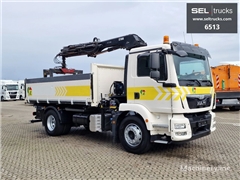 Żuraw samojezdny MAN TGM 18.340 4x2 BL / Kipper HI