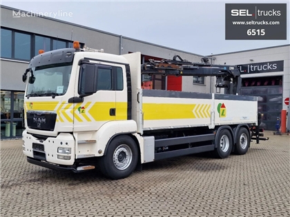 Żuraw samojezdny MAN TGS 26.400 6x2-2 LL HIAB 166