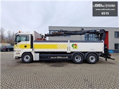 Żuraw samojezdny MAN TGS 26.400 6x2-2 LL HIAB 166