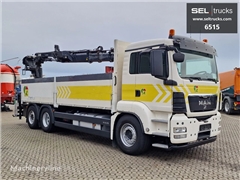 Żuraw samojezdny MAN TGS 26.400 6x2-2 LL HIAB 166