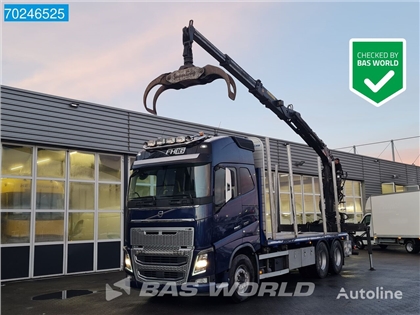 Volvo FH16 550 6X4 Holztransport Wood Crane Loglift 165z