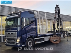 Volvo FH16 550 6X4 Holztransport Wood Crane Loglift 165z