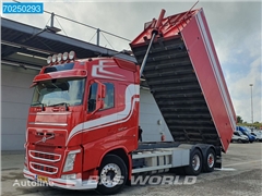 Volvo FH 540 6X2 NL-Truck VEB+ 2x Tanks 26m Alu kipper S