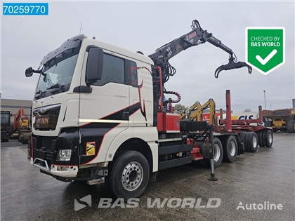 MAN TGX 26.580 6X4 Jonsered 2490 HolzKran Retarder Hia