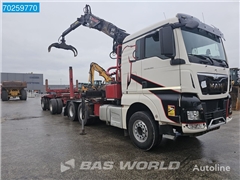 MAN TGX 26.580 6X4 Jonsered 2490 HolzKran Retarder Hia