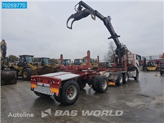 MAN TGX 26.580 6X4 Jonsered 2490 HolzKran Retarder Hia