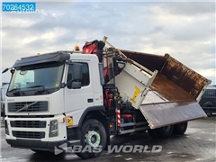 Volvo FM 420 6X4 Fassi F130A. 22 Kran Crane Manual Steel