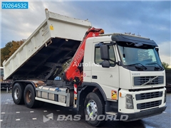 Volvo FM 420 6X4 Fassi F130A. 22 Kran Crane Manual Steel