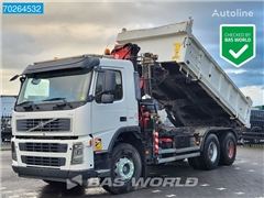 Volvo FM 420 6X4 Fassi F130A. 22 Kran Crane Manual Steel