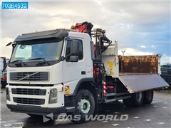 Volvo FM 420 6X4 Fassi F130A. 22 Kran Crane Manual Steel