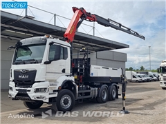 MAN TGS 28.520 6X4 Palfinger PK 24.001 Kran Meiller Li