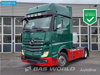 Mercedes Actros Ciągnik siodłowy Mercedes-Benz Actros 1846 4X2 GigaSpace 2x Tanks ACC Standklima