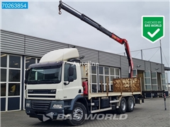 DAF CF85.410 6X4 Fassi F155A.0.23 kran Cane Retarder B