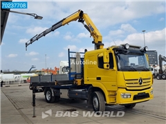 Mercedes Atego Ciężarówka burtowa Mercedes-Benz Atego 1530 4X2 HMF 1820-K5 Crane Kran Remote Automatic Euro 6