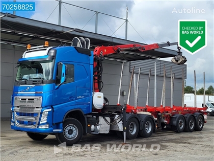 Volvo FH Ciągnik siodłowy Volvo FH 540 6X4 Holz Kran Palfinger Q170Z96 Crane Xenon Liftachse