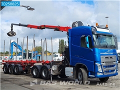 Volvo FH Ciągnik siodłowy Volvo FH 540 6X4 Holz Kran Palfinger Q170Z96 Crane Xenon Liftachse