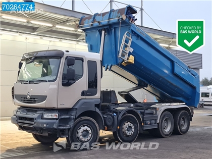 Renault Kerax 460 8X4 15m3 Meiller tipper Big-Axle Automat