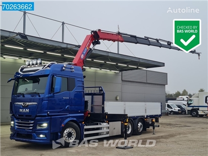 MAN TGX 26.510 6X2 HMF 3220K-RCS Kran Crane Retarder S