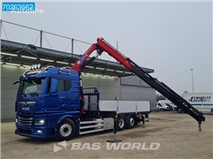 MAN TGX 26.510 6X2 HMF 3220K-RCS Kran Crane Retarder S