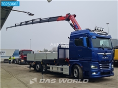 MAN TGX 26.510 6X2 HMF 3220K-RCS Kran Crane Retarder S