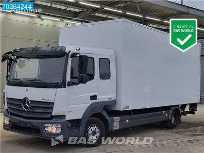 Mercedes Atego Ciężarówka furgon Mercedes-Benz Atego 821 4X2 6 seats Ladebordwand 8tonner ClassicSpace Euro 6