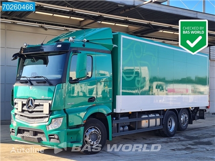 Mercedes Actros Ciężarówka furgon Mercedes-Benz Actros 2545 6X2 Retarder Ladebordwand Liftachse ACC Euro 6