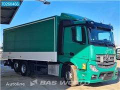 Mercedes Actros Ciężarówka furgon Mercedes-Benz Actros 2545 6X2 Retarder Ladebordwand Liftachse ACC Euro 6