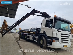 Scania P380 8X2 NL-Truck Hiab 211 Hipro Crane Lift+Lenkac