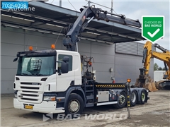 Scania P380 8X2 NL-Truck Hiab 211 Hipro Crane Lift+Lenkac