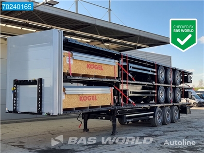 Nowy naczepa firanka Kögel S24-1 3 axles NEW SAF L