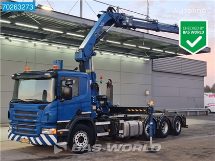 Scania P380 8X2 NL-Truck Hiab 211 E-3 Hipro Kran VDL 20t