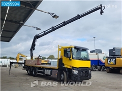 Renault C 380 6X4 Hiab 166 D-4 Hiduo Kran Crane Steelsuspe