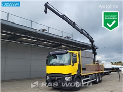 Renault C 380 6X4 Hiab 166 D-4 Hiduo Kran Crane Steelsuspe