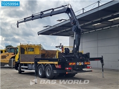 Renault C 380 6X4 Hiab 166 D-4 Hiduo Kran Crane Steelsuspe