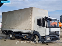 Mercedes Atego Ciężarówka firanka Mercedes-Benz Atego 818 4X2 8tonner Ladebordwand Spier Aufbau Euro 6