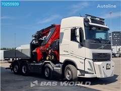 Volvo FH Ciągnik siodłowy Volvo FH 540 8X2 Tractorhead FASSI 1450R Kran Crane Lift+Lenkachse Eur