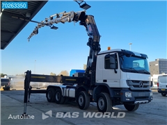 Mercedes Actros Ciągnik siodłowy Mercedes-Benz Actros 4151 8X4 Hiab 700E-7 Hipro 7 + Jib 4 Retarder Full Steel