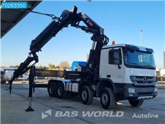 Mercedes Actros Ciągnik siodłowy Mercedes-Benz Actros 4151 8X4 Hiab 700E-7 Hipro 7 + Jib 4 Retarder Full Steel