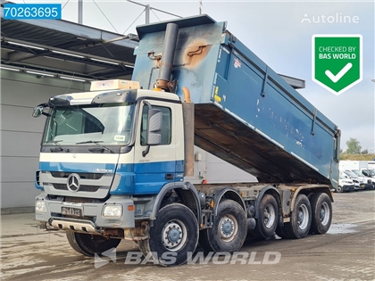 Mercedes Actros Wywrotka Mercedes-Benz Actros 5046 10X8 10x8 23m3 Tipper Steel suspension Big-Axle Euro